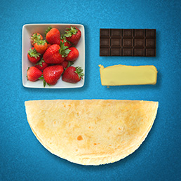 UCD recipe Chocolate Nachos ingredients image