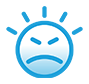 Emoji with a headache.
