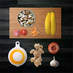 Ingredients for Sweet and Sour Stir-Fry.